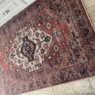 Lisle Machine Washable Persian Rust Multicolor Area Rug & Reviews